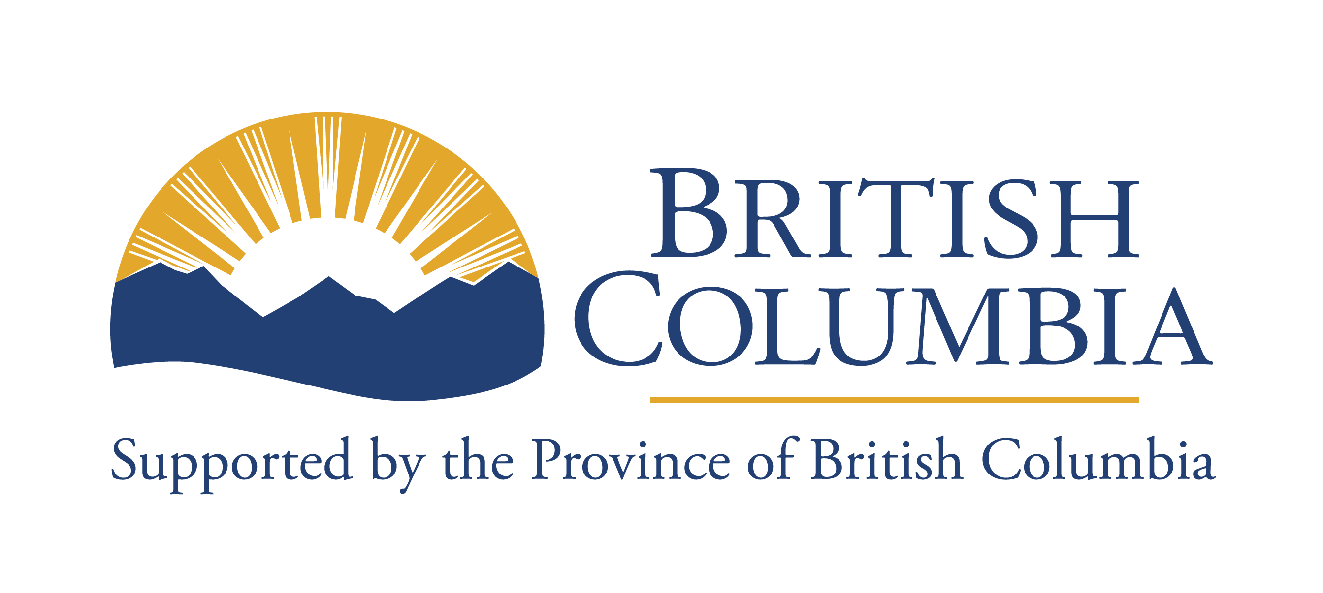 Supported by the Province of British Columbia logo