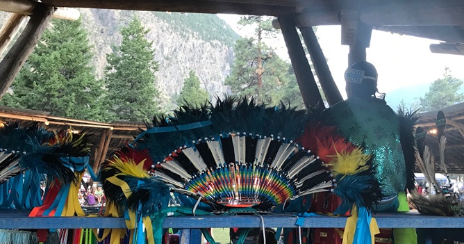 Indigenous Dancer Regalia: Bustles