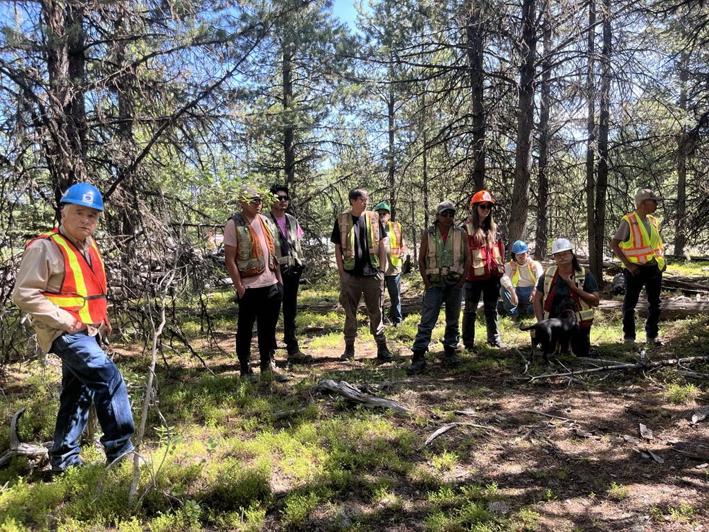 The sḱʷlkʷalt Forestry LP Crew-Burned Area Tour 5